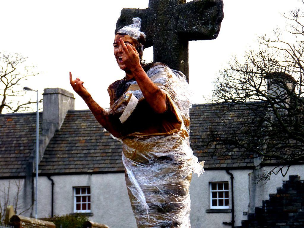 Interesting Wedding Traditions Blackening Bride