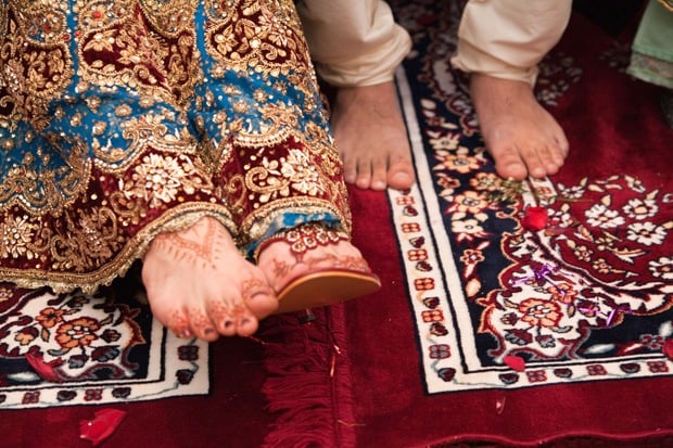 Interesting Wedding Traditions India Feet