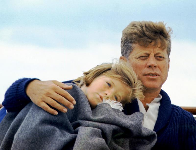 JFK And Caroline Kennedy