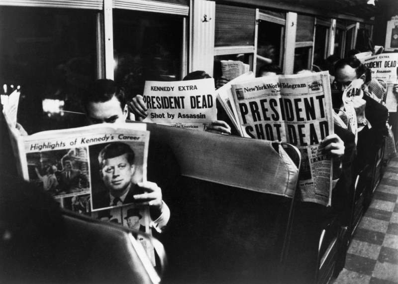 JFK Assassination New York Commuters