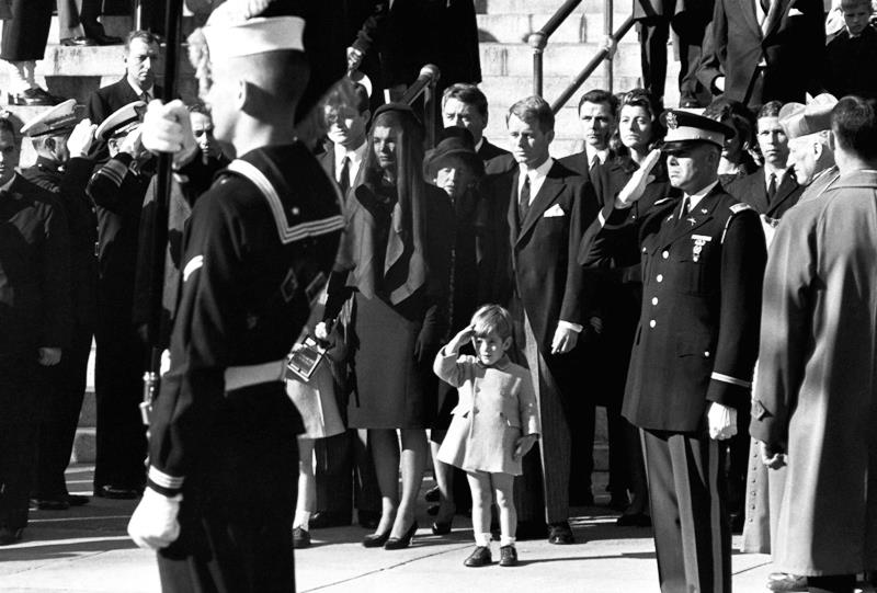JFK Jr At John Kennedy's Funeral