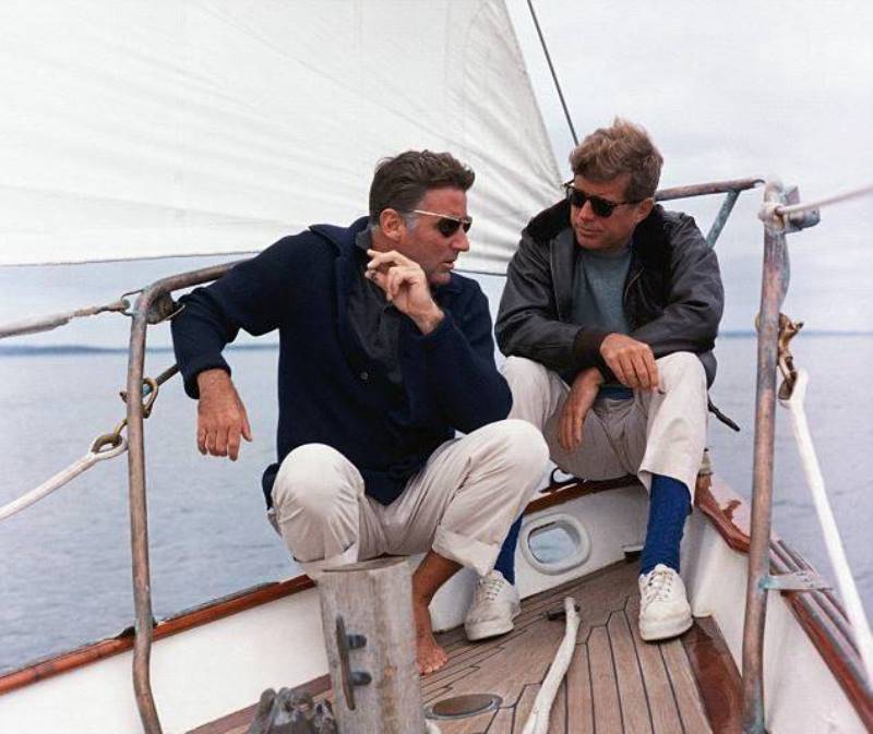 John F. Kennedy Photos Sailing