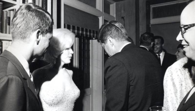 John Kennedy Marilyn Monroe Photograph