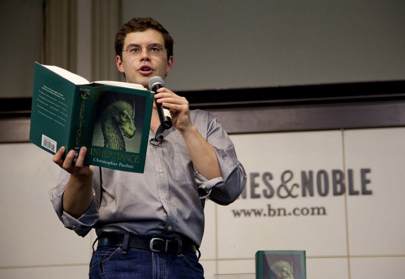 Talented Kids Christopher Paolini Reading