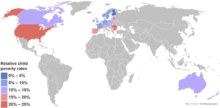 25 Maps Child Poverty