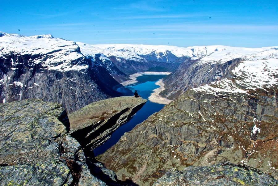 Trolltunga Cliffs Of Norway