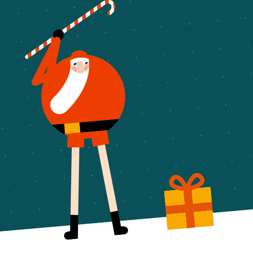 Christmas GIFs Santa