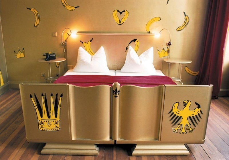 Banana Sprayer Room in Worlds Coolest Hotel