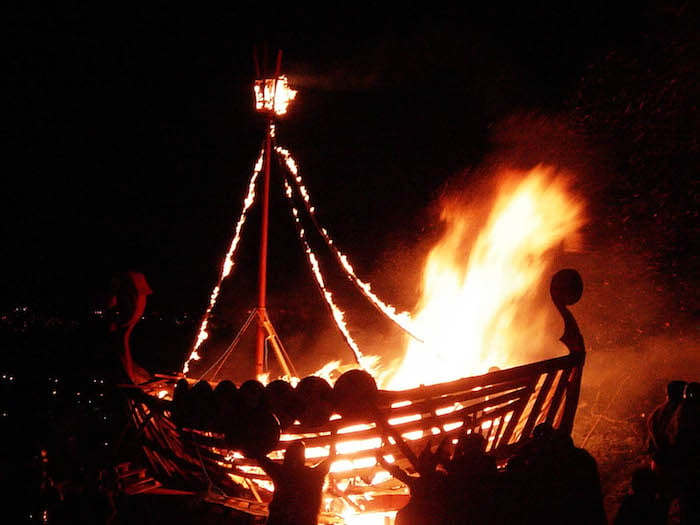 New Year Traditions Hogmanay Boat