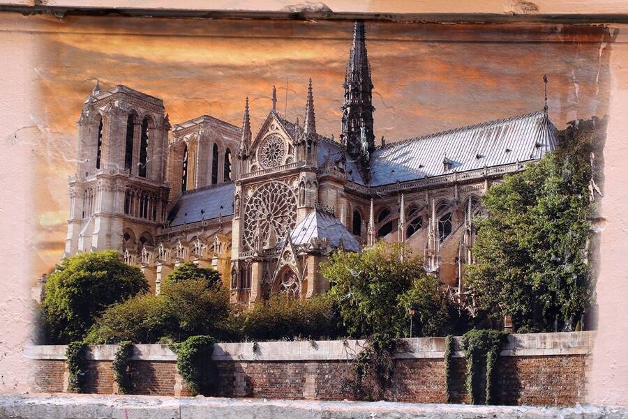 Notre Dame Mural