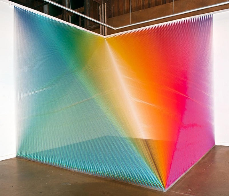 Gabriel Dawe Thread Installations