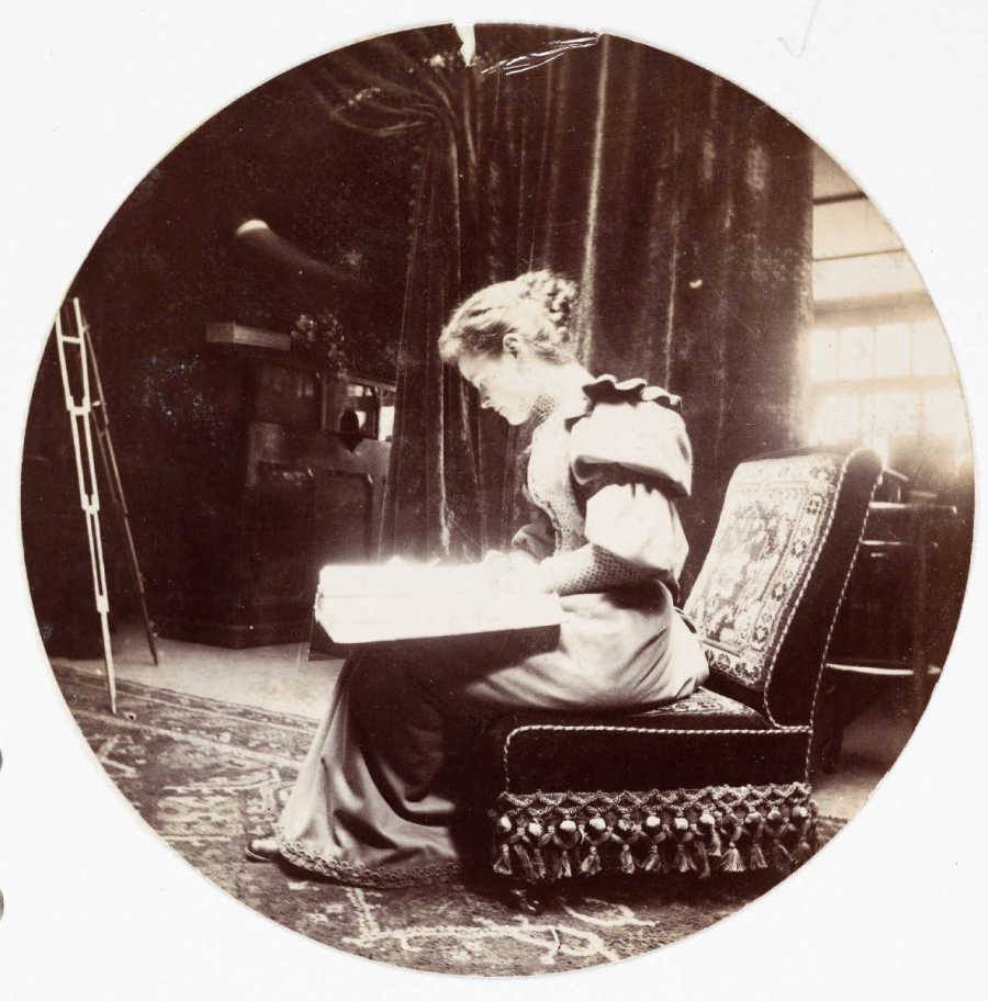 First Kodak Moments Woman Reading