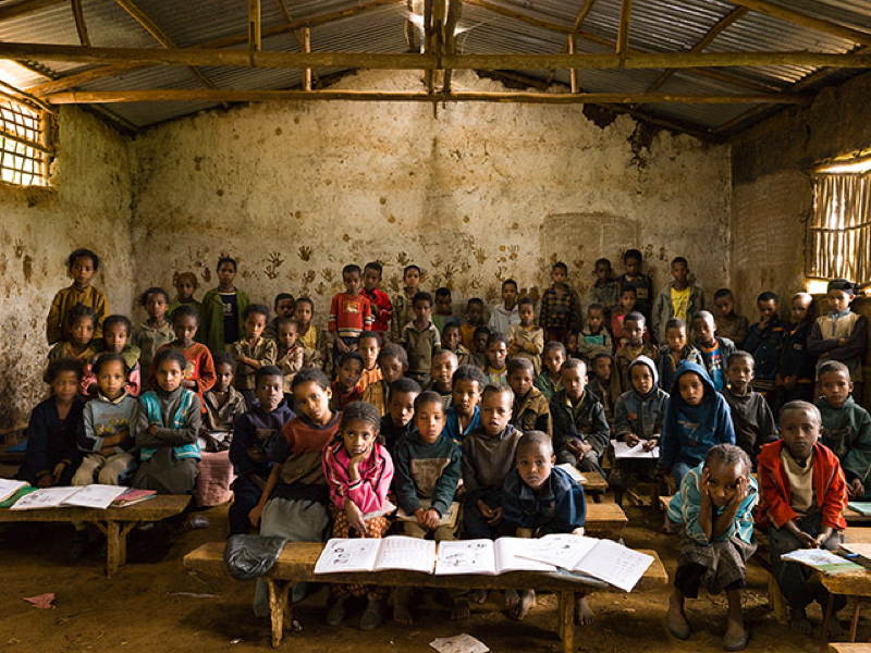 Classroom In Ethiopia