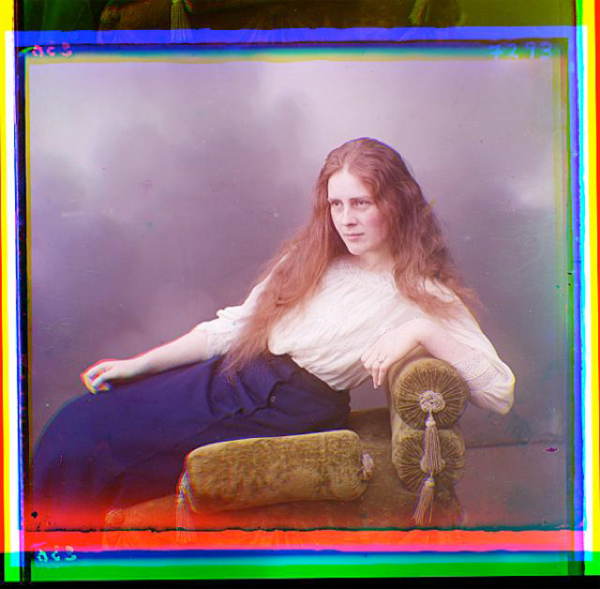 Color Russia Woman