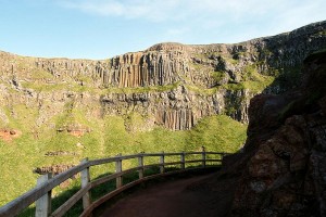 Giants Causeway Cliffside Columns