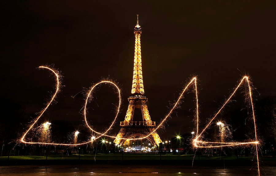 New Year Paris