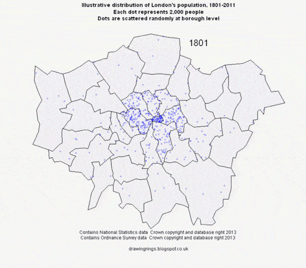 GIFs Population Growth London