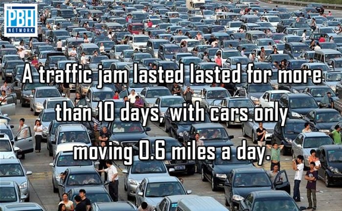 The World's Longest Traffic Jam