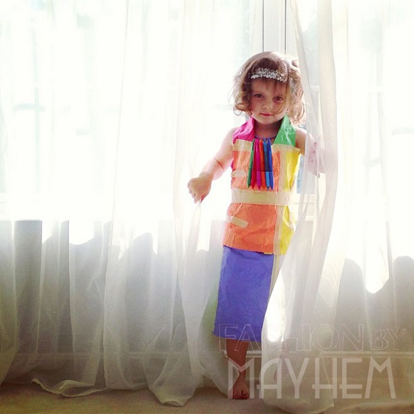 4-Year-Old Mayhem's First Design