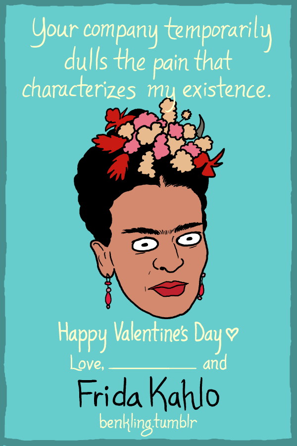 Frida Kahlo Valentine