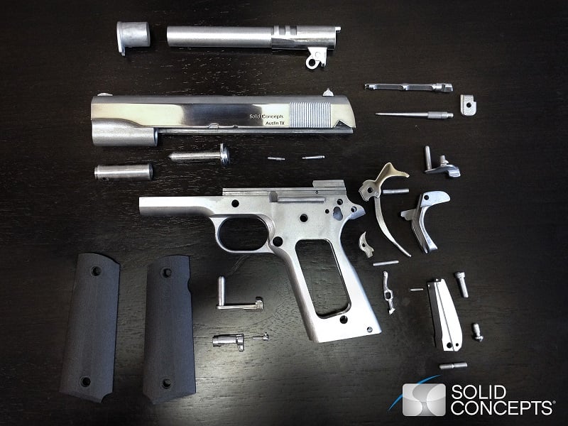 3D Printing Technology Used to Make Gun
