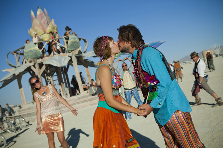 Burning Man Wedding 