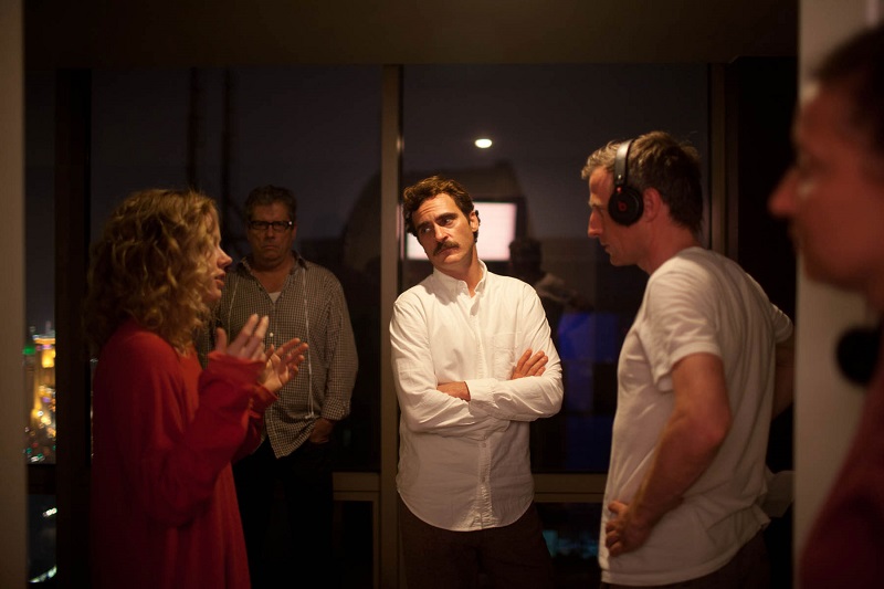 Her Oscars Behind the Scenes Shot