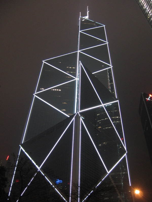 Asian Structures Bank Of China Night