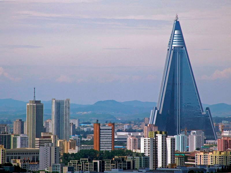Asian Structures Ryugyong Hotel Blue