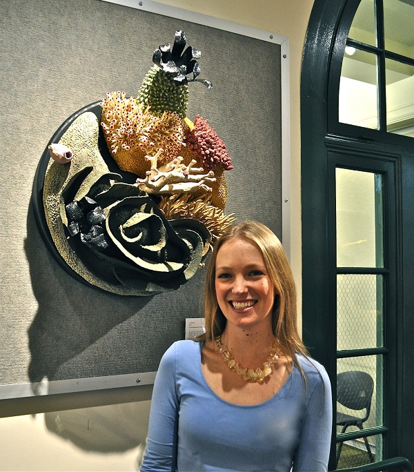 Courtney Mattison Portrait Coral Artwork