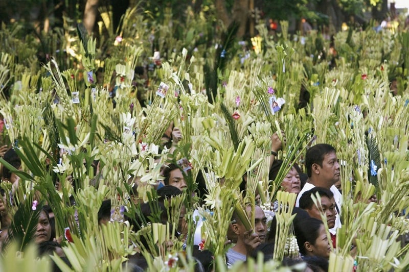Palm Sunday in Philippines