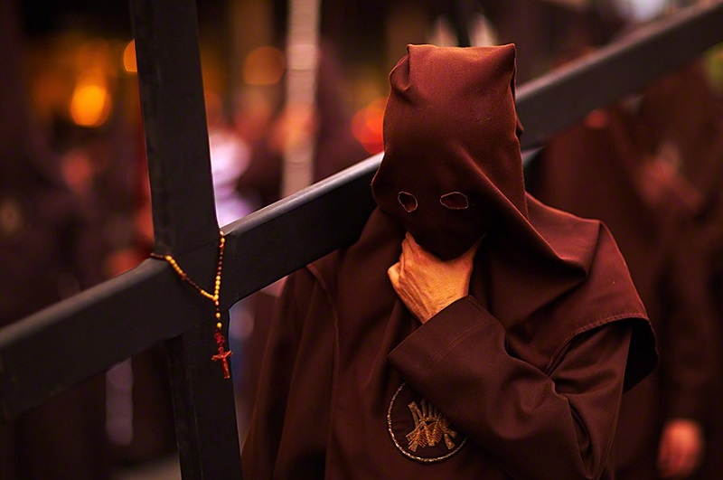 Holy Week Cross Dark