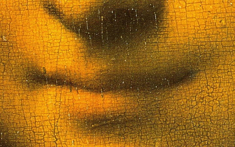 Mona Lisa Smile Closeup