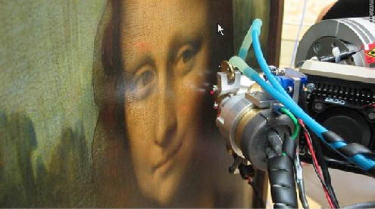Laser Scan Of The Mona Lisa