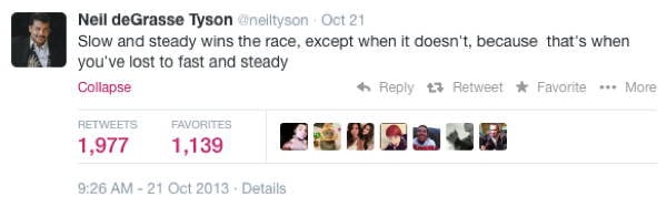 Neil DeGrasse Tyson Tweets Race