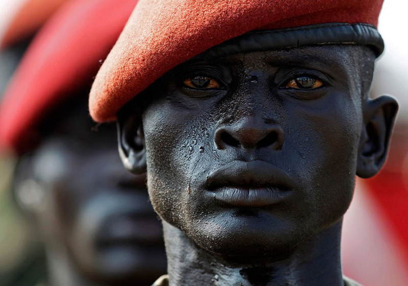 Photographs South Sudan Soldier