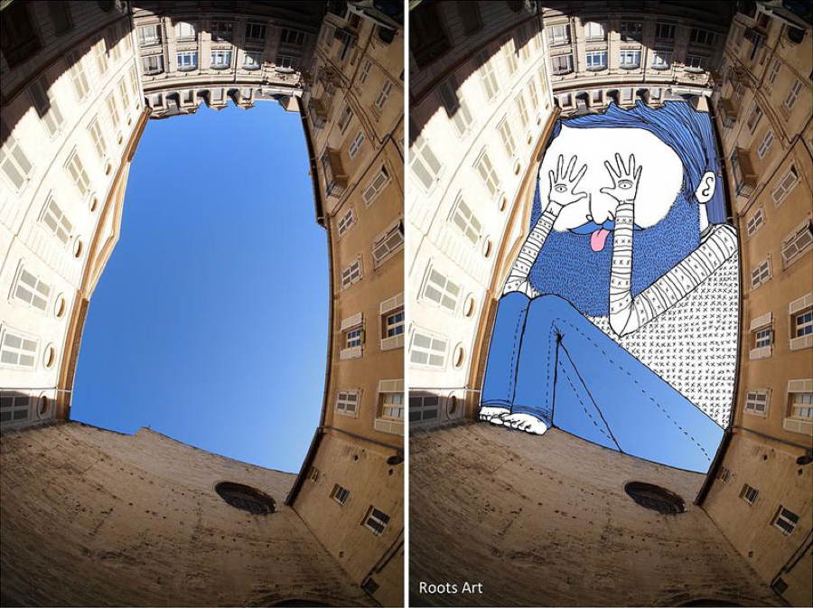 Sky Canvas Man