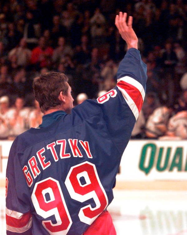 Sports Photos Gretzky Farewell