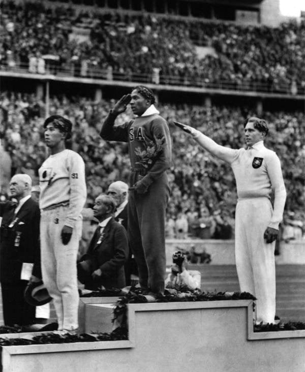 Sports Photos Jesse Owens Berlin