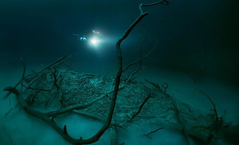 Halocline in Mexico