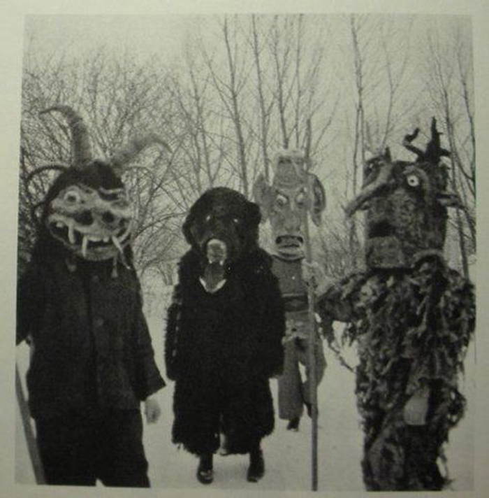 Creepy Masks Kukeri