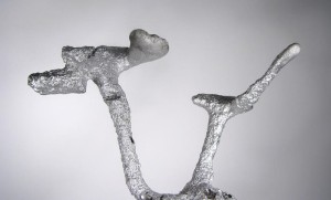 Up Close Aluminum Anthill Art