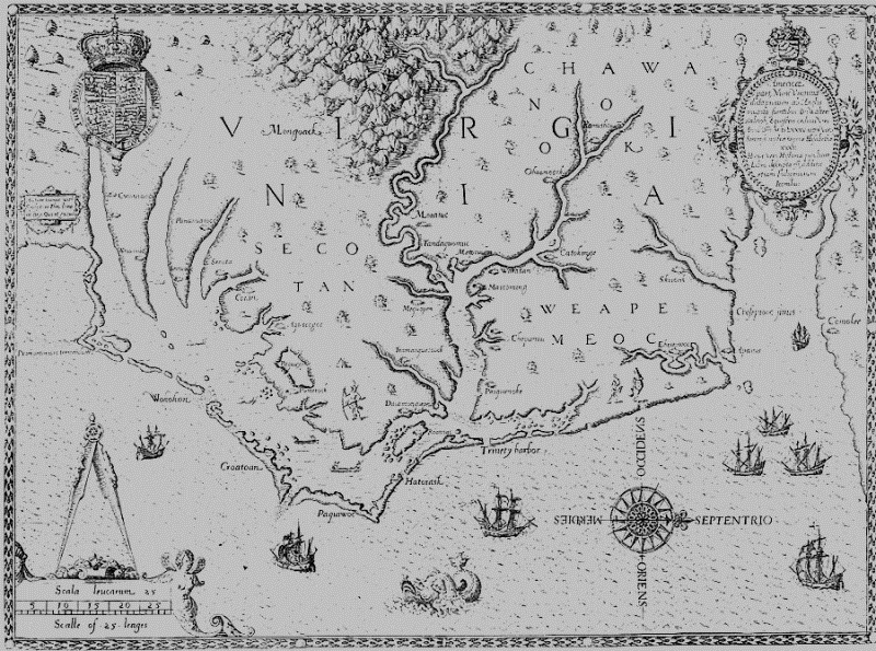 Lost Colony Map