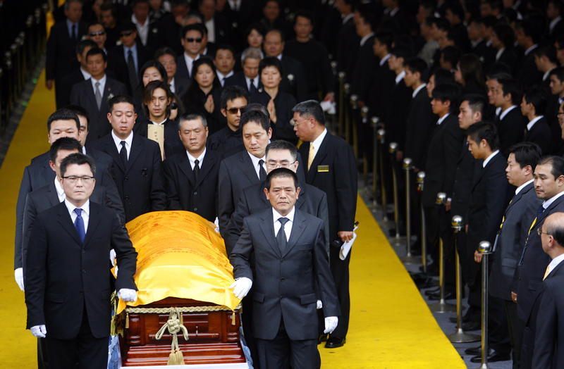 Taiwan Gangster Funeral Casket