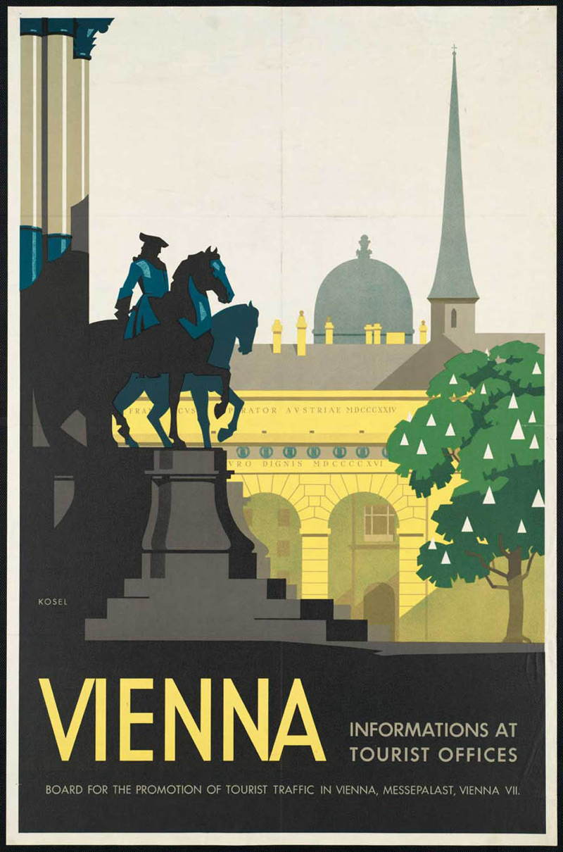 Posters For Traveling To Vienna