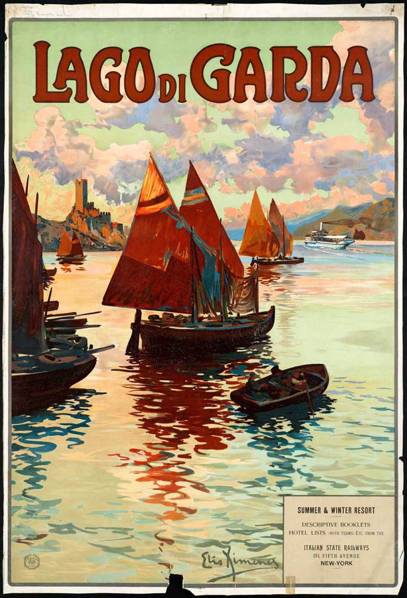 travel art posters