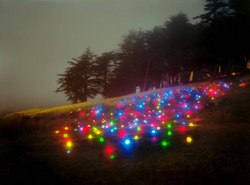 Parade Field Colorful Light Installation