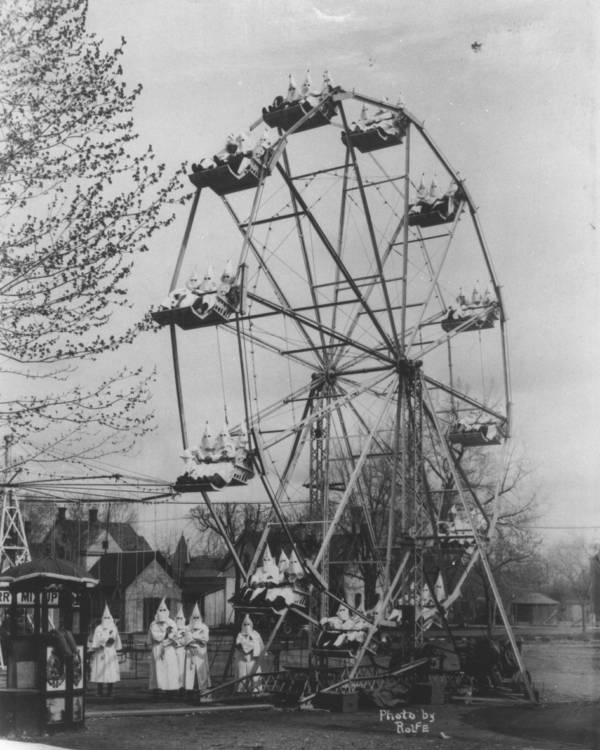 Bizarre Photos History Kkk Ferris Wheel