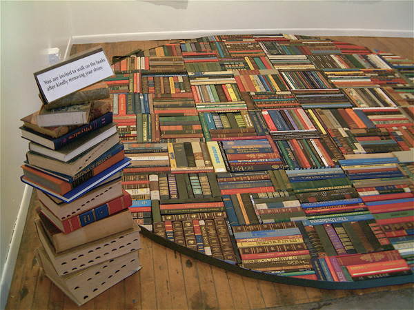 Book Spine Rug