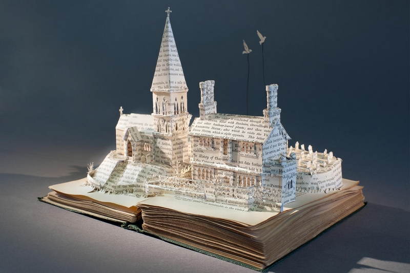 23 Artists Who Upcycle Old Texts To Create Beautiful Book Art